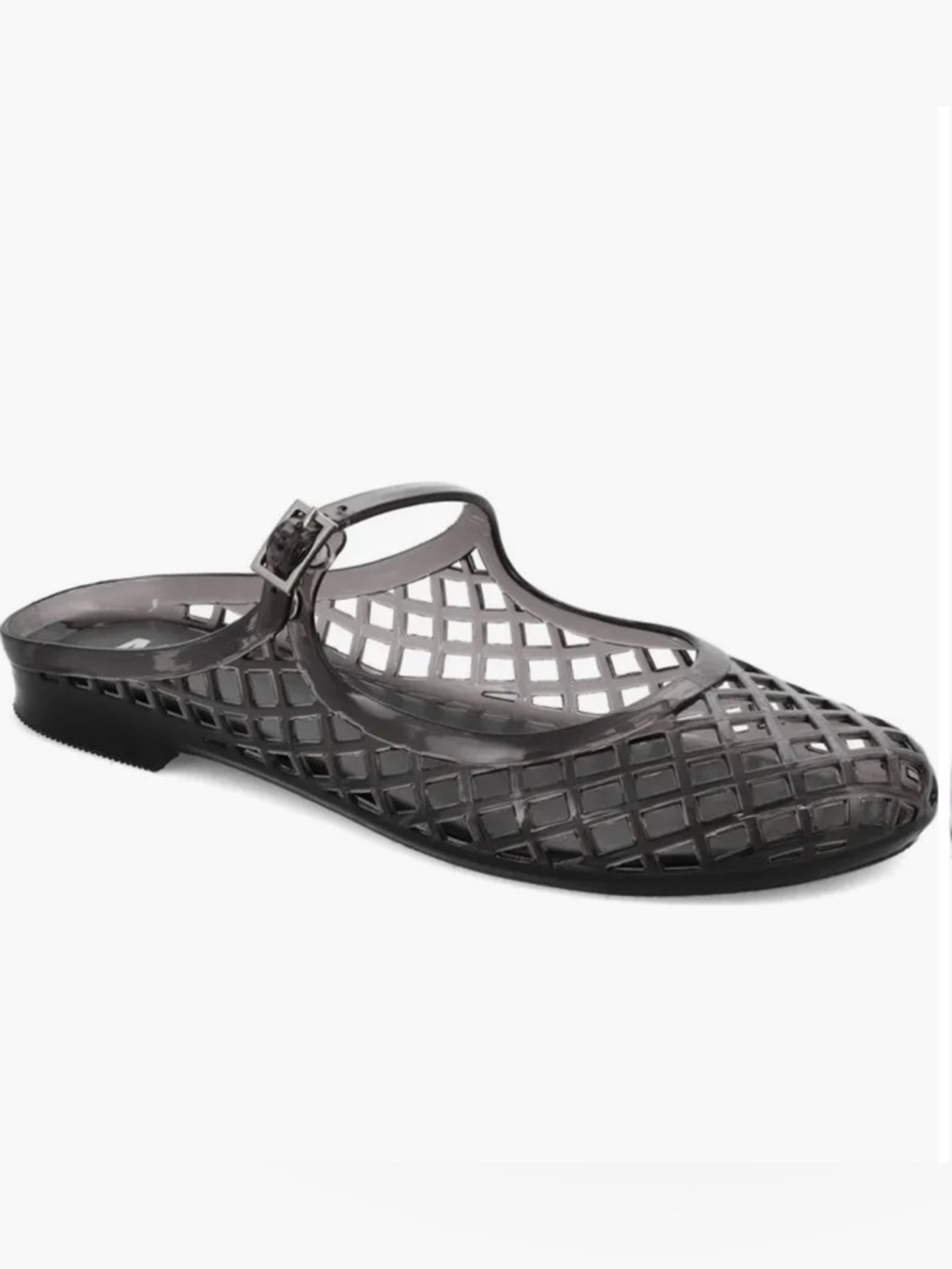 Women’s Black Jelly Mary Jane Flats